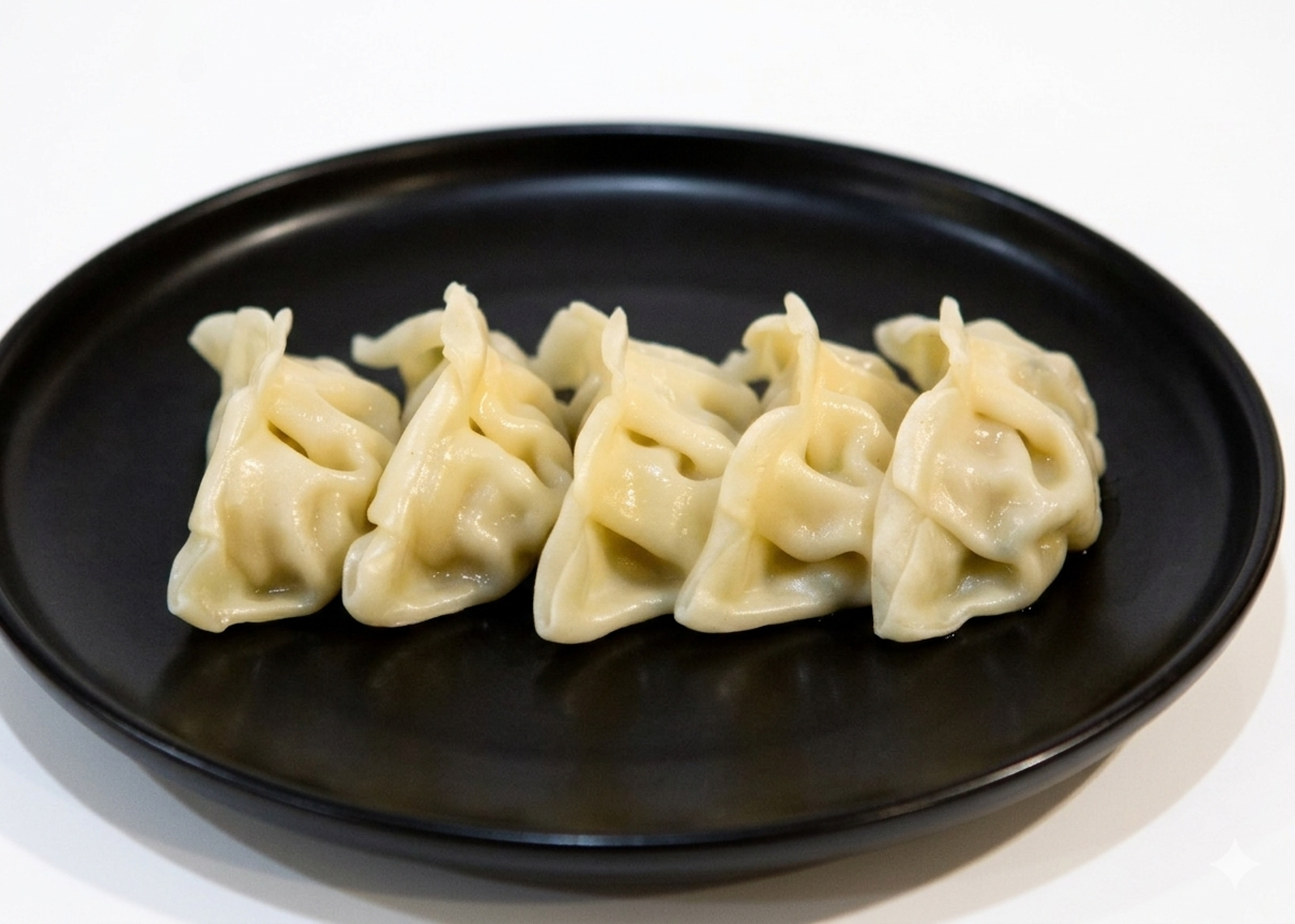 GYOZAS DE POLLO AL VAPOR  X5