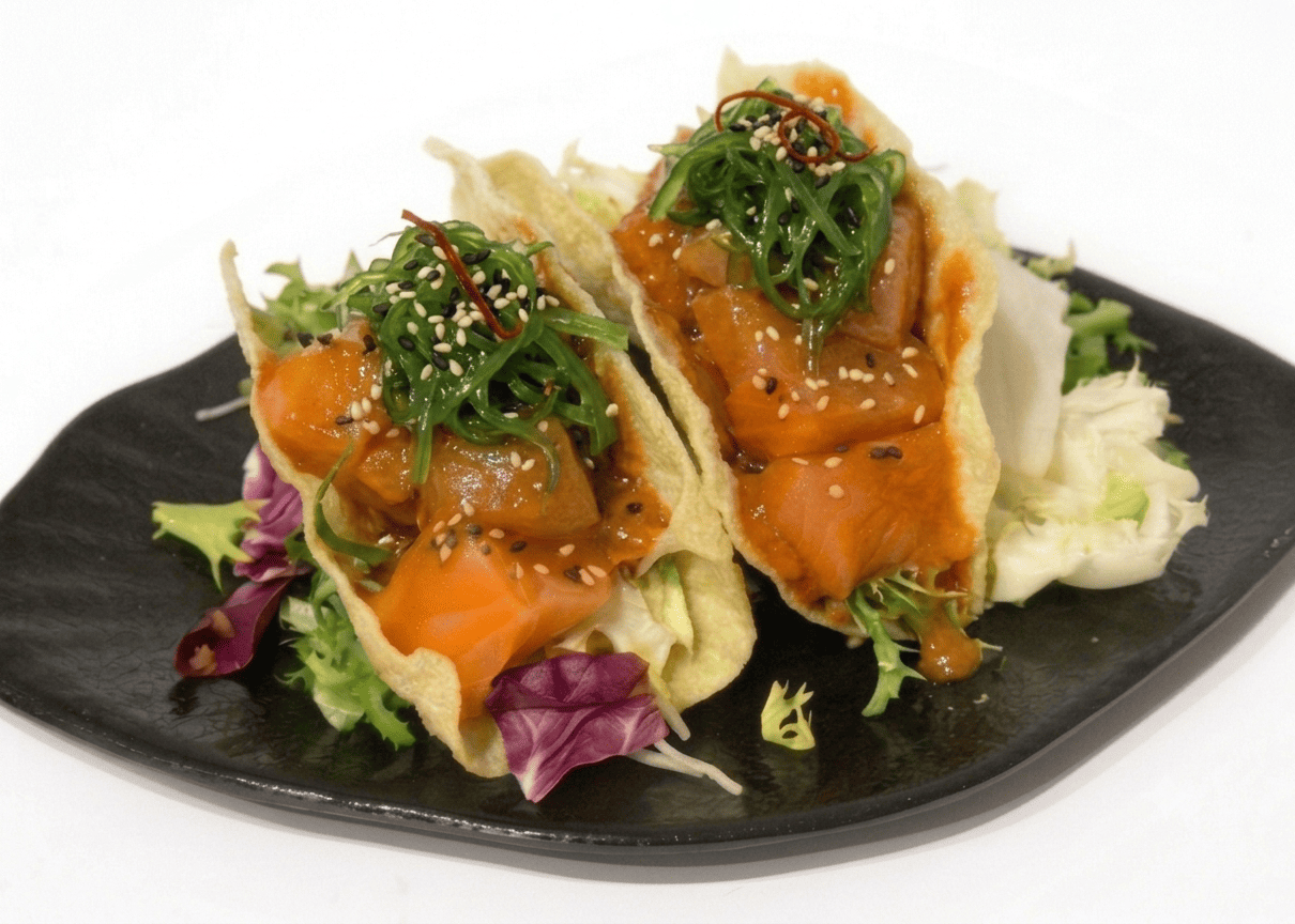 TACO DE SALMÓN  X2  