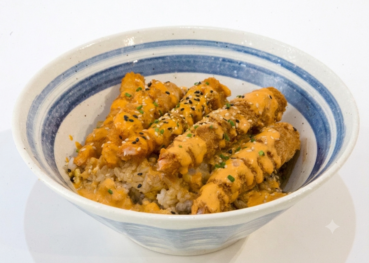 DONBURI DE EBI FRY  