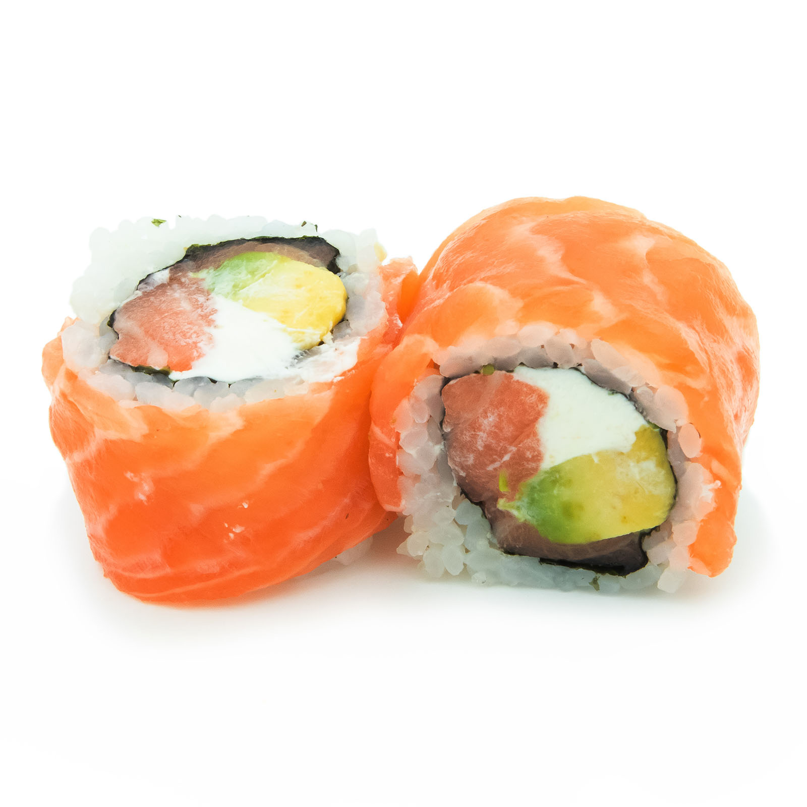 Salmón uramaki x8