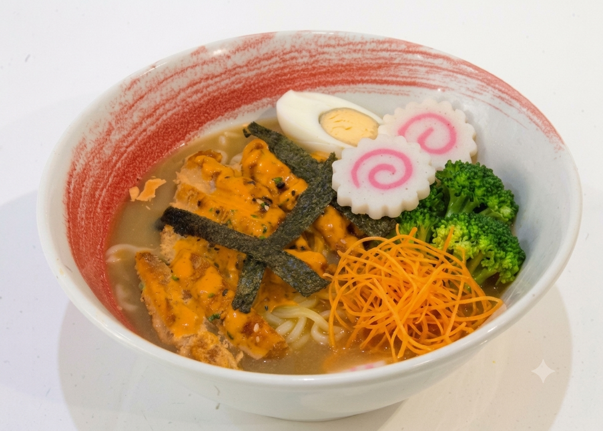 POLLO KATSU MISO RAMEN    