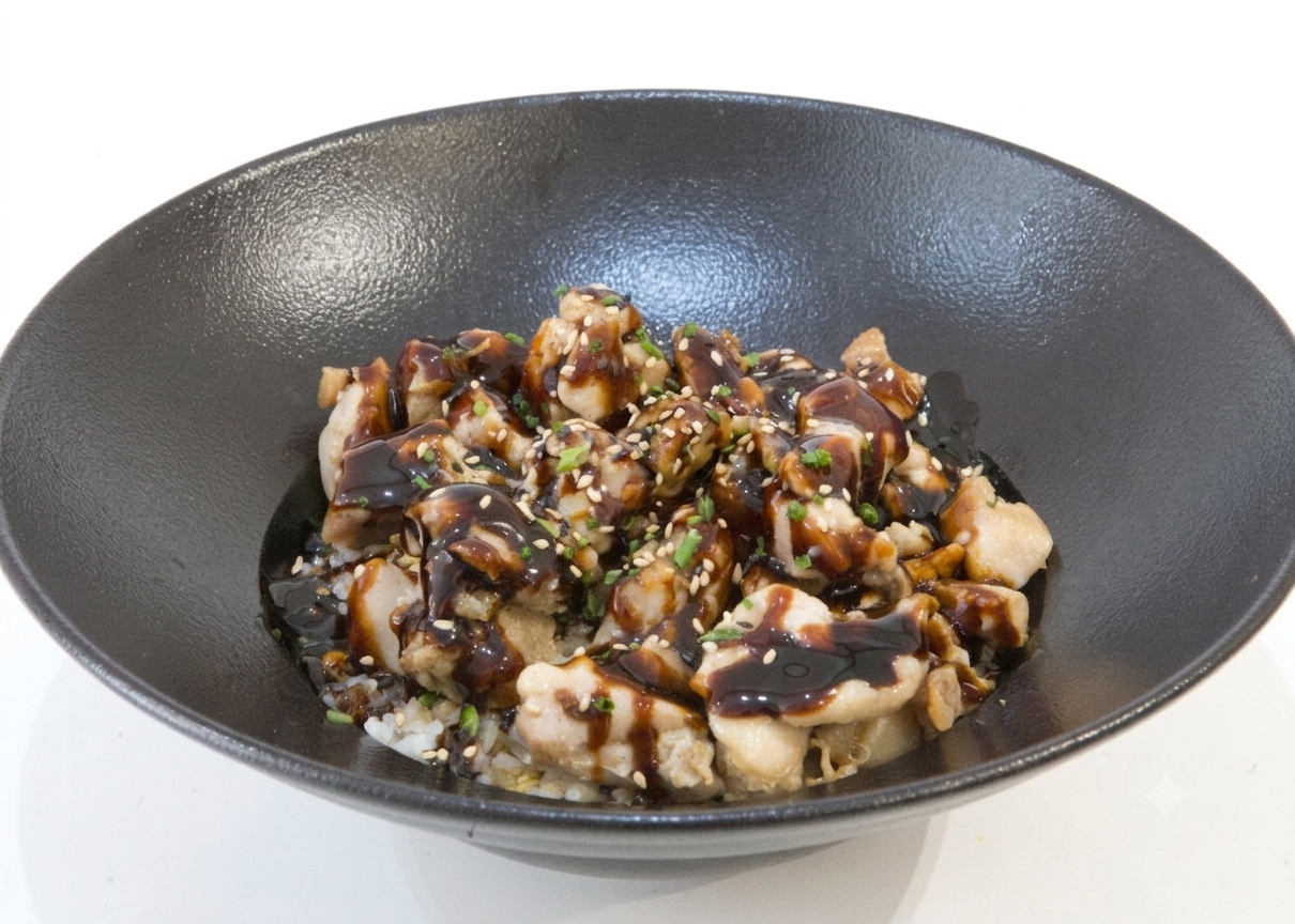 DONBURI DE POLLO TERRIYAKI    