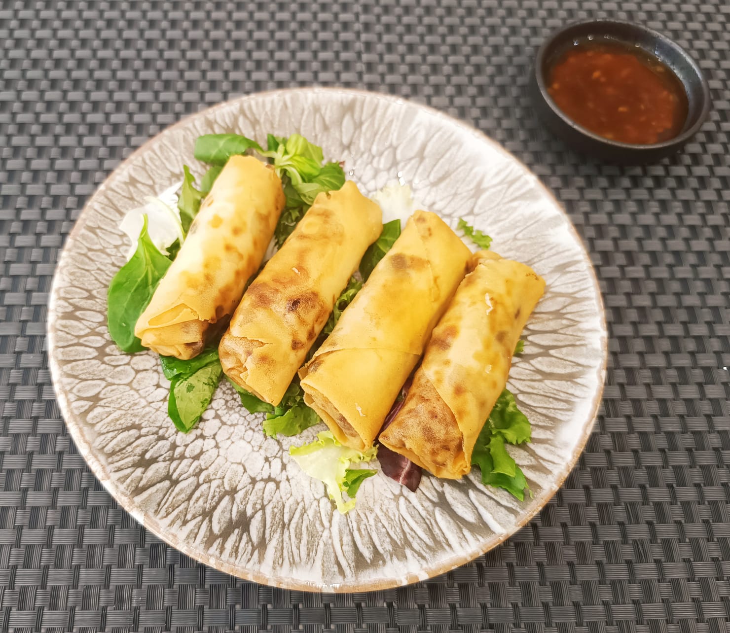 Rollitos de pollo x4