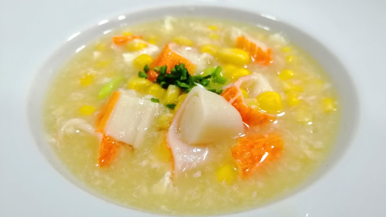 SOPA  MAIZ DE CANGREJO