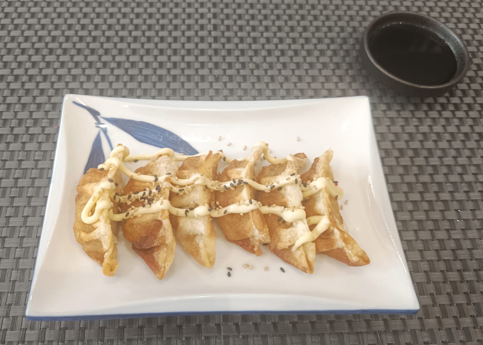 Gyoza de gamba frito x5