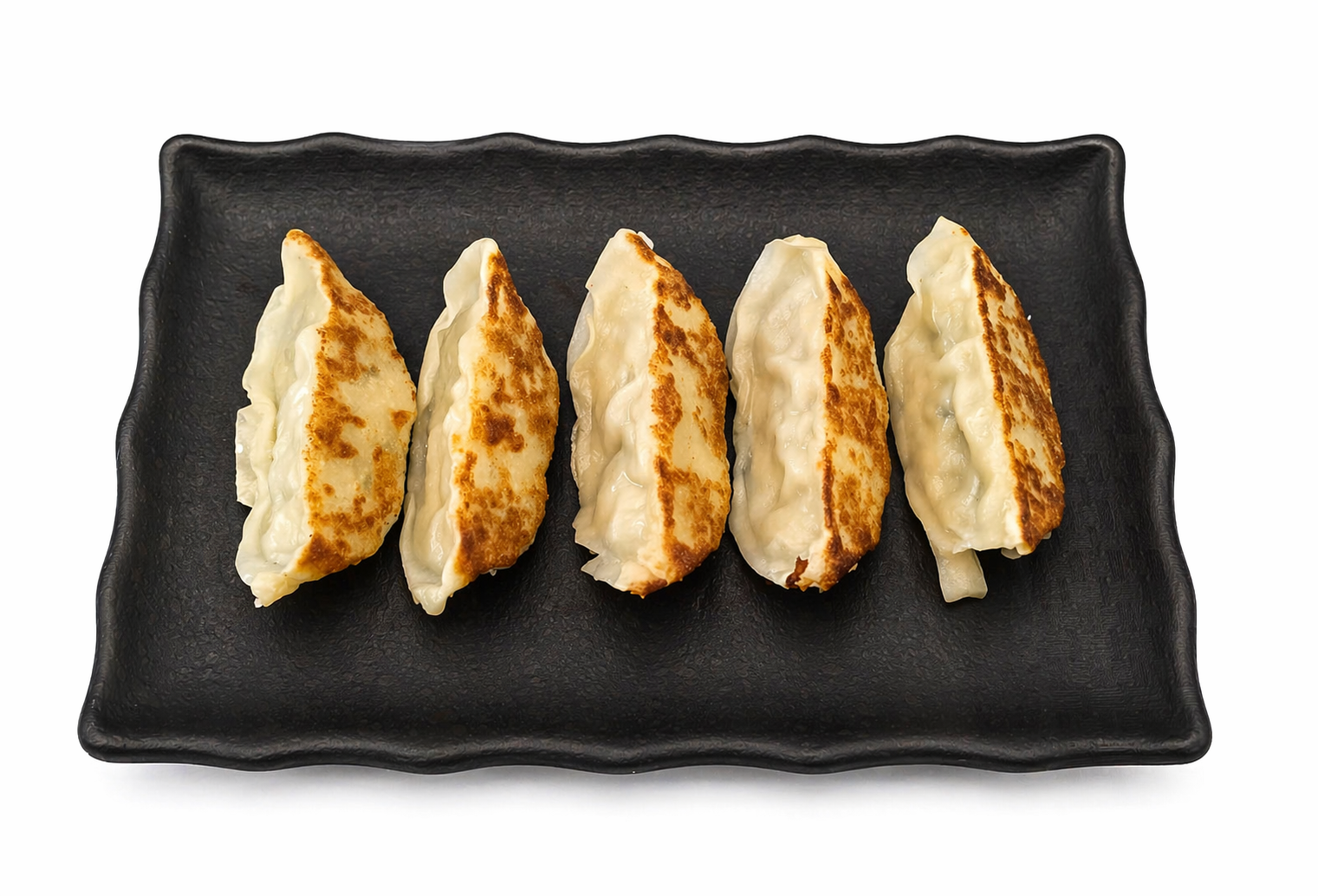 GYOZAS DE CARNE A LA PLANCHA  X5