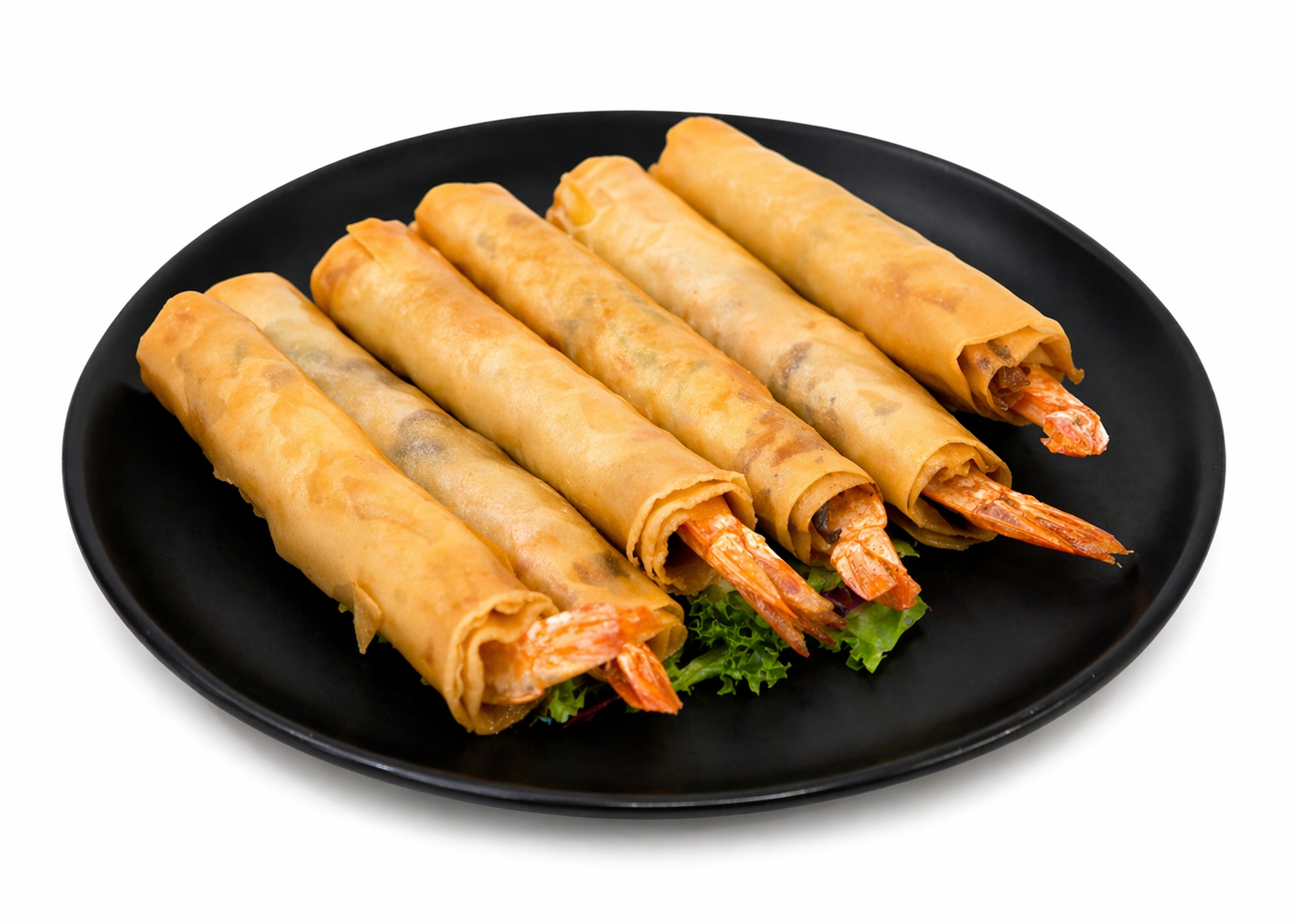ROLLITOS DE GAMBAS  X6