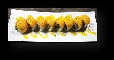 Salmón mango roll x8