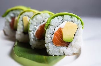 Sake cheese bambú roll x8