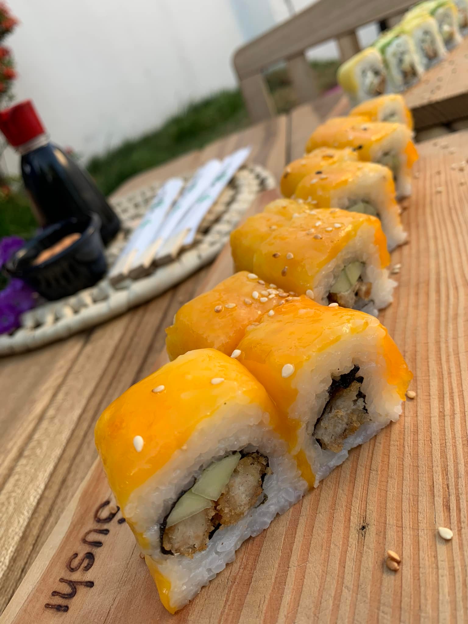 Pollo cheddar roll x8